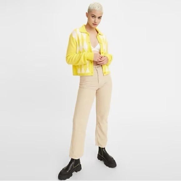 Levi’s Ribcage Straight Ankle Corduroy Pants Size 31 x 29 Women